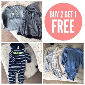 ALL kids clothing/listings Buy 2 get 1 Free
